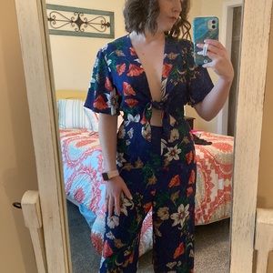 Sexy Tropical Jumpsuit